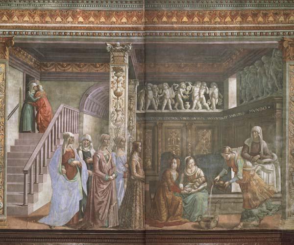 Domenicho Ghirlandaio Geburt Marias china oil painting image